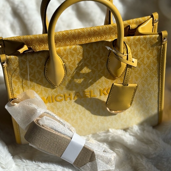 Michael Kors Handbags - Michael Kors Mirella Yellow Ombré Crossbody